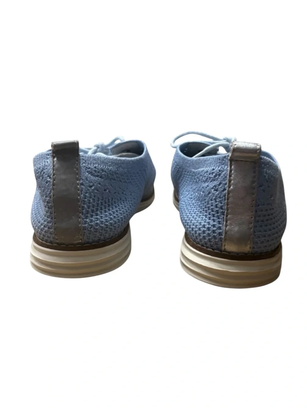 COLE HAAN OriginalGrand Energyweave Stitchlite Wing Oxfords in Blue Size 8.5